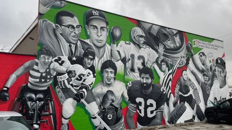 NIASHF Athlete Mural Catches Attention!